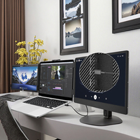 Extensor de Pantalla para Portátil, Monitor de 14 Pulgadas, IPS 1080P 60Hz 16:9, Tipo-C/USB-A, Altavoz Integrado, Compatible con Windows y Mac, para Negocios