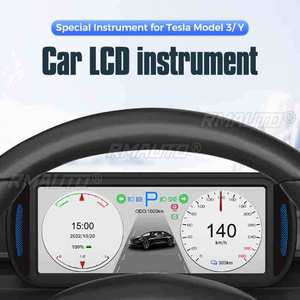 จอแสดงผล HUD ขนาด 7 นิ้ว สำหรับรถยนต์  หน้าจอ IPS HD สำหรับ Tesla Model 3 Y ปี 2019-2022 - Product Image 1