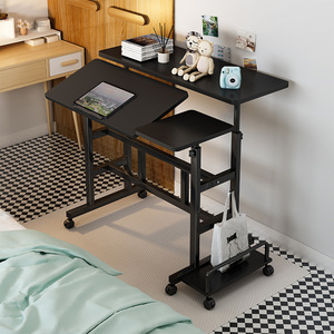 Mini tavolo da studio pieghevole con design intelligente regolabile in altezza - Product Image 3