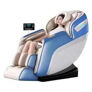 Premium 3D Zero Gravity Shiatsu Massage Recliner Chair with Deep Tissue Techniques 4D Body Application