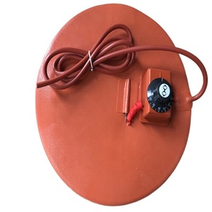 120v 220v 55cm Diameter Round Silicone Rubber Heater Pad <strong>Heating</strong> Mat With Digital Controller 800w 1000w - Product Image 1