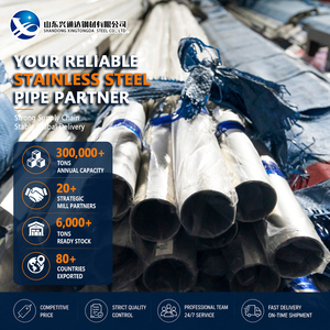 317L 316Ti HL Precision 21.3mm 5.0mm Threading ASTM A312 Stainless Steel Pipe for Chemical Processing - Product Image 1