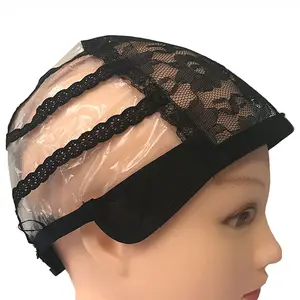 Wholesale manufacturers sell wigs net caps lace headgear wig accessories cap adjustable mesh bottom mesh wig cap