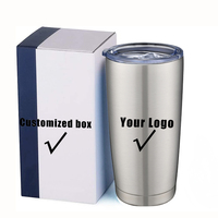 Bouteille thermos de sport de voyage en plein air de haute qualité de 500ml avec boîte-cadeau tasses de cadeau Logo personnalisé flacons à vide en acier inoxydable