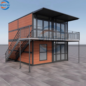 <span class=keywords><strong>Villa</strong></span> moderne préfabriquée pliable à 2 étages WinFair, maisons modulaires mobiles <span class=keywords><strong>de</strong></span> <span class=keywords><strong>luxe</strong></span> pour campements <span class=keywords><strong>de</strong></span> travailleurs au <span class=keywords><strong>Portugal</strong></span> - Product Image 2