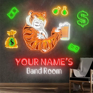 Cross-border LOPEN Customizable Neon Light-Up Letter Sign IP65 Weatherproof AC 110-220V Hanging Open Commercial Advertising Mood - Product Image 2