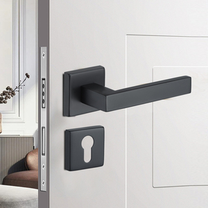 Vendita diretta in fabbrica moderna leva per <span class=keywords><strong>finestra</strong></span> in acciaio inossidabile <span class=keywords><strong>maniglia</strong></span> per camera da letto serrature e maniglie per porte <span class=keywords><strong>con</strong></span> <span class=keywords><strong>serratura</strong></span> porte interne - Product Image 2