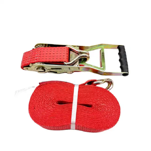Vente en gros GS 2 pouces 5 tonnes Sangles de ceinture d'arrimage <span class=keywords><strong>à</strong></span> <span class=keywords><strong>cliquet</strong></span> avec poignée ergonomique - Product Image 1