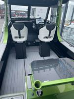Croatie Marché Durable 6.25m En Aluminium Sport Yacht Soudé Offshore Bateau De Pêche Avec Moteur Hors-Bord Disponible À La Vente
