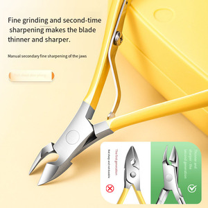 Set Professionale di Alta Qualità per <span class=keywords><strong>Manicure</strong></span> Francese, Kit di Tagliaunghie <span class=keywords><strong>e</strong></span> Strumenti per <span class=keywords><strong>Pedicure</strong></span> con Custodia da Viaggio Colorata <span class=keywords><strong>e</strong></span> Portatile - Product Image 4