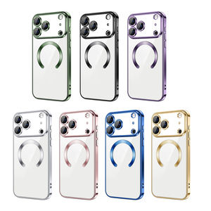 Cho iPhone 17 Pro Max Mạnh Mẽ Từ Tính Với Được Xây Dựng Trong Ống Kính Bảo Vệ Chấp Nhận Không Dây Sạc Điện Thoại Bìa Fundas Cho Iphone17air - Product Image 1