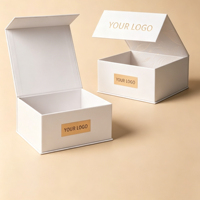 Boîte de rangement pour soins de la peau rose écologique avec logo personnalisé, boîte à rabat magnétique de luxe, boîte d'expédition, boîte cadeau pour offrir en cadeau et pour collection