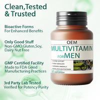 Greenpie OEM Private Label Complexe Végétalien Multi Vitamines Supplément Minéral de Santé Multivitamines en Capsules pour Hommes et Femmes