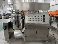 Mélangeur sous vide industriel pour pommades, émulsifiant à chemise chauffante et refroidissante, mélangeur de produits cosmétiques à grande échelle
