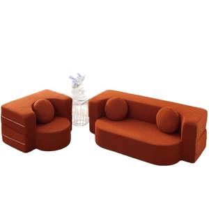 Sofá Cama de Compresión para Sala de Estar con Colchoneta de Futón Seccional Extensible, Usado para Sofá de Compresión de Descanso - Product Image 5