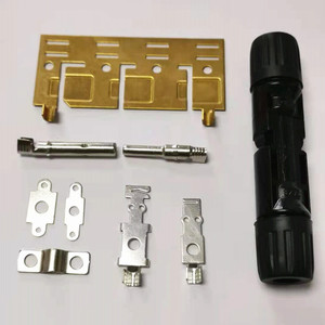 Micro Stamping Service Custom Brass Copper Stainless Steel Electronic Components Terminal - Product Image 3