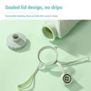 Botella de Silicona Plegable a Prueba de Fugas, Diseño Personalizado, Taza Plegable para Gimnasio y Deportes - Product Image 4