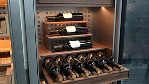 Wine Cellar Manufacturers Humidity Control 57 Bottles Cooler Fridge Red Display <b>Refrigerator</b> Rw50-n Wine <b>Refrigerators</b> - Product Image 4