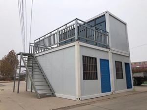 Casa prefabricada de 2 dormitorios de material saludable de lujo para hotel - Product Image 2