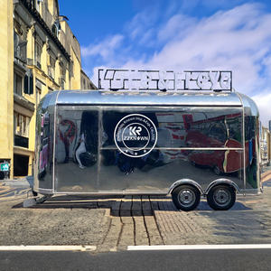 Camions de restauration de petite taille 2025, chariot de nourriture, remorque de concession de barbecue, cuisine entièrement équipée, camion de restauration rapide mobile - Product Image 4