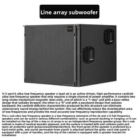 Enceintes Line Array Professionnelles RGG Blanches à Trois Voies Double 10 Pouces 220V/110V Fabriquées en Chine pour Salles de Mariage et Auditoriums