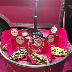 Cremoso <span class=keywords><strong>Pistacho</strong></span> Galletas Camión de comida china Van Móvil Pizza y hamburguesa Camión de comida rápida Remolque Gofree Remolque de comida - Product Image 4