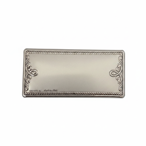 Targa Decorativa Rettangolare BLAZON, Dimensioni 47x22 mm - Product Image 2