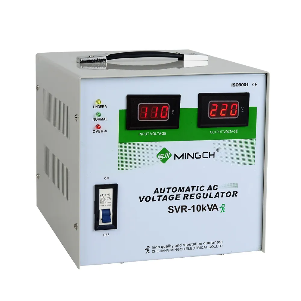 MINGCH TND Series Single Phase 10000 Watt Ac Automatic Voltage Regulator Stabilizer