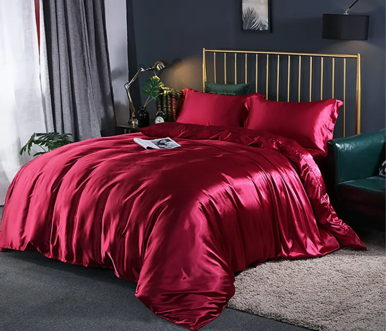 2021 Trending Products Oeko-tex Custom Mulberry Silk King Comforter Set Bedding For Home