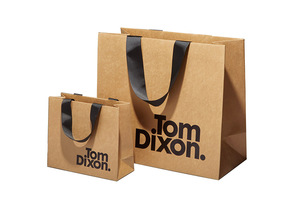 Sac en papier kraft brun recyclable imprimé avec logo personnalisé, en carton, avec poignée en corde, prix d'usine - Product Image 6