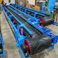 Système de convoyeur à bande personnalisable SDDOM, bande transporteuse durable pour entrepôt et usage industriel