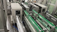 Machine d'emballage sous vide automatique à six côtés pour le façonnage, le remplissage et le scellage de briques pour les céréales et les poudres