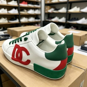 Sneakers tendance pour hommes, cuir véritable de haute qualité, respirantes, sneakers de créateur pour les jeux en plein air, adultes - Product Image 1