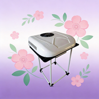 Climatiseur de stationnement électrique à refroidissement rapide, mince, 12V 24V, à ventilateur unique, unité de refroidissement de véhicule de rechange