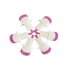 เข็มเจาะเลือดแบบกดใช้ครั้งเดียว ปลอดเชื้อ วัสดุ PP/SUS304 ขนาด 28G สำหรับเก็บตัวอย่างเลือดจากนิ้ว - Product Image 1