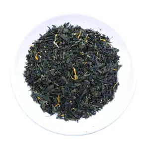 Hot Selling perfekte Kombination Trocken frucht Tee grüne Pflaume Sencha Abnehmen Trocken frucht Geschmack Tee