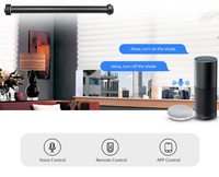 Moteur tubulaire intelligent Glomarket Wifi/Zigbee pour stores enrouleurs, stores vénitiens en bois, écrans de projection ou stores romains