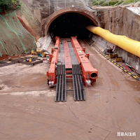 Ponts de coffrage démontables de haute qualité, personnalisés, en forme d'arche inversée, 12/24/34 m, pour machines de construction, travaux de tunnelage