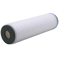 Cartouche filtrante à sédiments plissée universelle en PP de 10 pouces, compatible avec les embouts 222/226/DOE, filtre à eau, purificateur