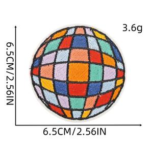 New Arrival Laser Cut Iron <b>On</b> All The Time Fabric Patches Mixed Colors <b>Letter</b> Slogan Cartoon Pattern Embroidery Patch - Product Image 3