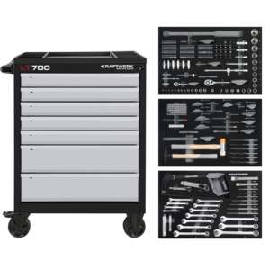 Kraftwerk LT LINE Carro de herramientas LT700, 7 cajones, 259 Uds. - Product Image 1