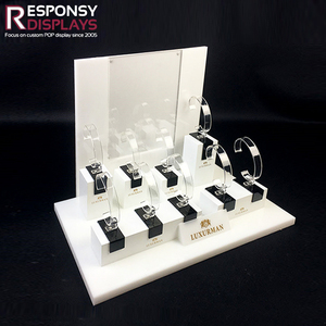 Màn hình trưng bày bằng <span class=keywords><strong>acrylic</strong></span> dạng mô-đun dành cho bộ sưu tập đồng hồ cao cấp trong các cửa hàng bán lẻ và cửa hàng trang sức cao cấp - Product Image 4