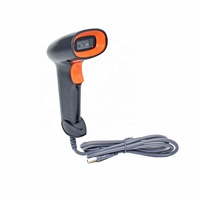 Escáner de Código de Barras USB con Cable 1D 2D de Alta Calidad, Lector QR Portátil con Sensor CMOS de Alta Precisión para Sistema POS, Garantía de 1 Año