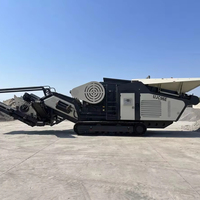 Concasseur à mâchoires mobile sur chenilles UJC96E de la marque UPEC |   Moteur Cummins EPA Tier 4, moteur AC, capacité de 50-130 t/h, usine de démolition, roulement