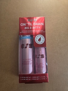 Nuevo Spray Fijador de Maquillaje 2 en 1 de Larga Duración One Til Dawn, Mate, Resistente al Agua - Product Image 1