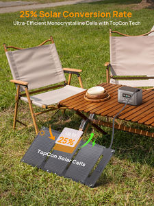 التخييم في الخارج ، بنك طاقة محمول قابل للطي 30 واط ، شحن من الخارج ، بنك طاقة ETFE - Product Image 2