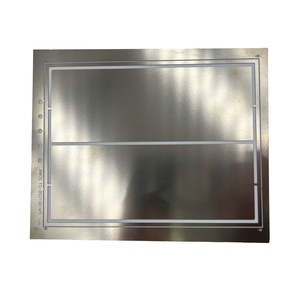 Etched Semiconductor Wafer Packaging Cover Plate Stepped <strong>Kovacs</strong> Sealing Expanded Metal Silver Encapsulation - Product Image 3