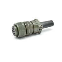 Amphenol MS5015 MS3106A-14S-6 à 6 broches MS 5015 MS 3106 MS3106 Connecteur circulaire droit à 90 degrés