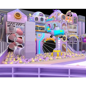 Équipement de terrain de jeu intérieur multifonctionnel, parc d'attractions intérieur souple pour enfants et parc de <span class=keywords><strong>trampoline</strong></span> avec une visibilité et une durabilité élevées - Product Image 1