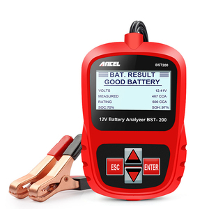 Outils de test de batterie automobile ANCEL BST200, multilingue, normes CCA BCI CA <span class=keywords><strong>MCA</strong></span>, autres outils pour véhicules, testeur de batterie de voiture - Product Image 1